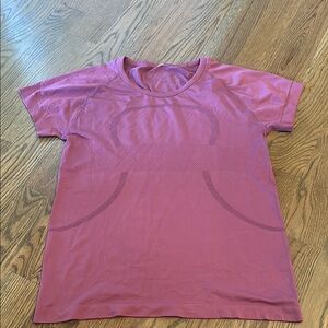 lululemon athletica Pink swiftly Short Sleeve Tee 2.0